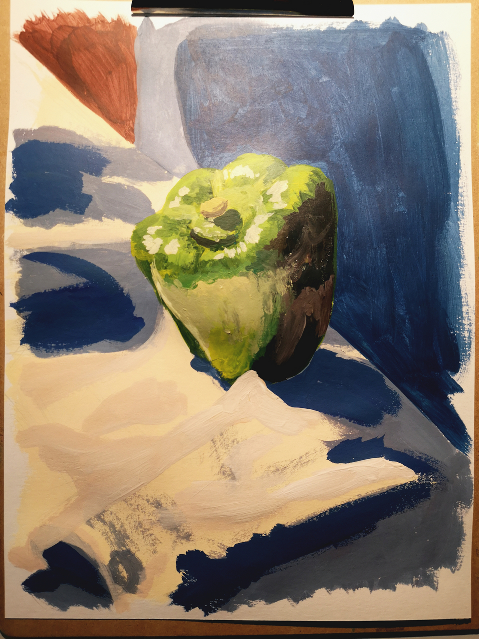 Poivron acrylique