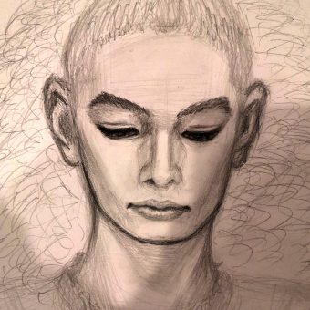 portrait crayon_S2